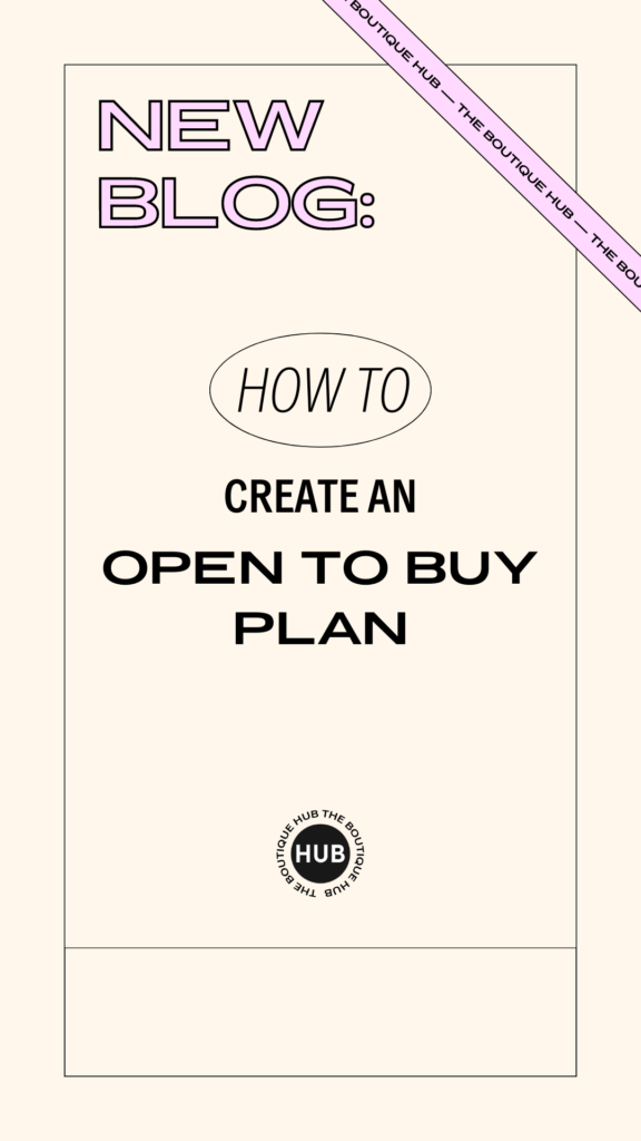 open to buy plan