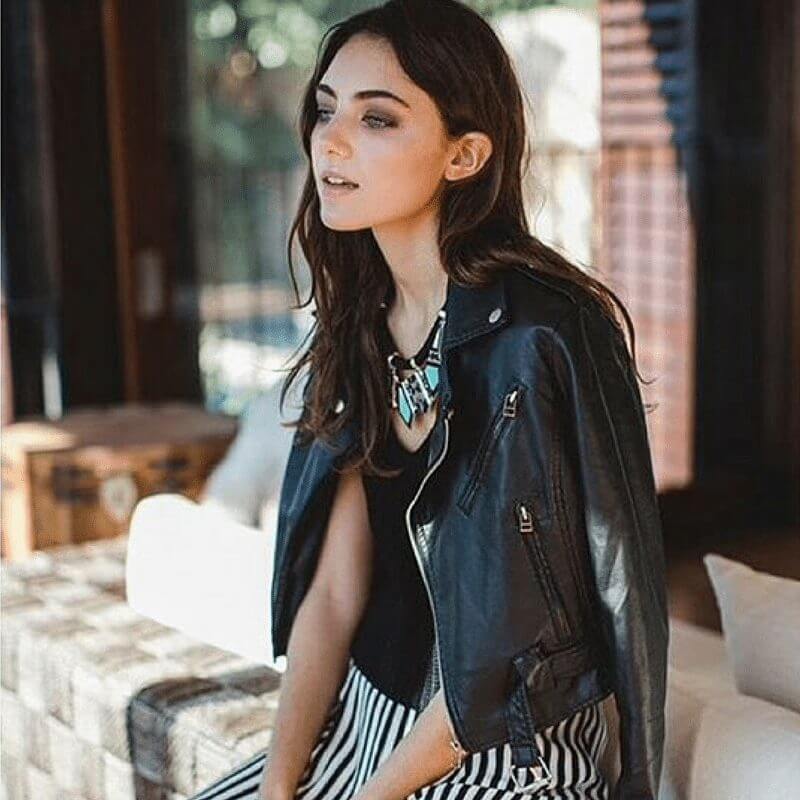 Leather Jacket from Lady Luna Boutique | The Boutique Hub