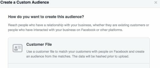 Create an Email List Custom Audience on Facebook | The Boutique Hub