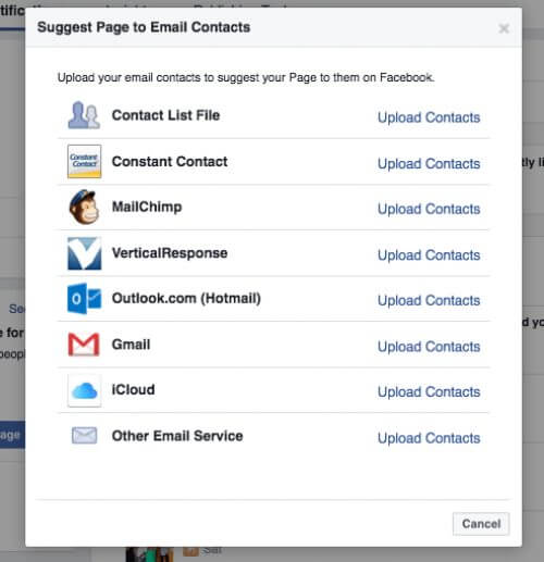 Create a Facebook Page Suggestion | The Boutique Hub 5 Ways To Maximize Your Boutiques Email List | Tip #1