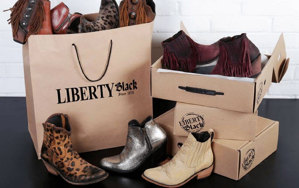 black liberty boots