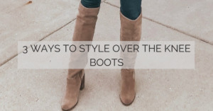 Over The Knee Boots