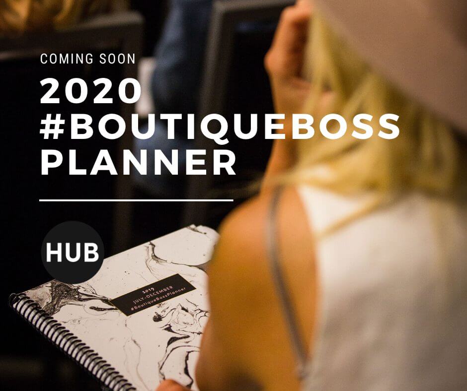 2020 #BoutiqueBoss Planner