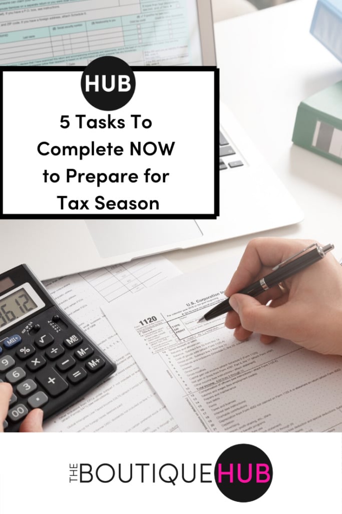 Prepare for Tax Season
