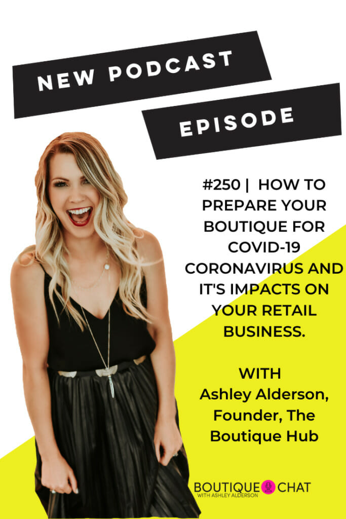 How to Prepare Your Boutique for COVID-19 Coronavirus and It's Impacts on Your Retail Business.