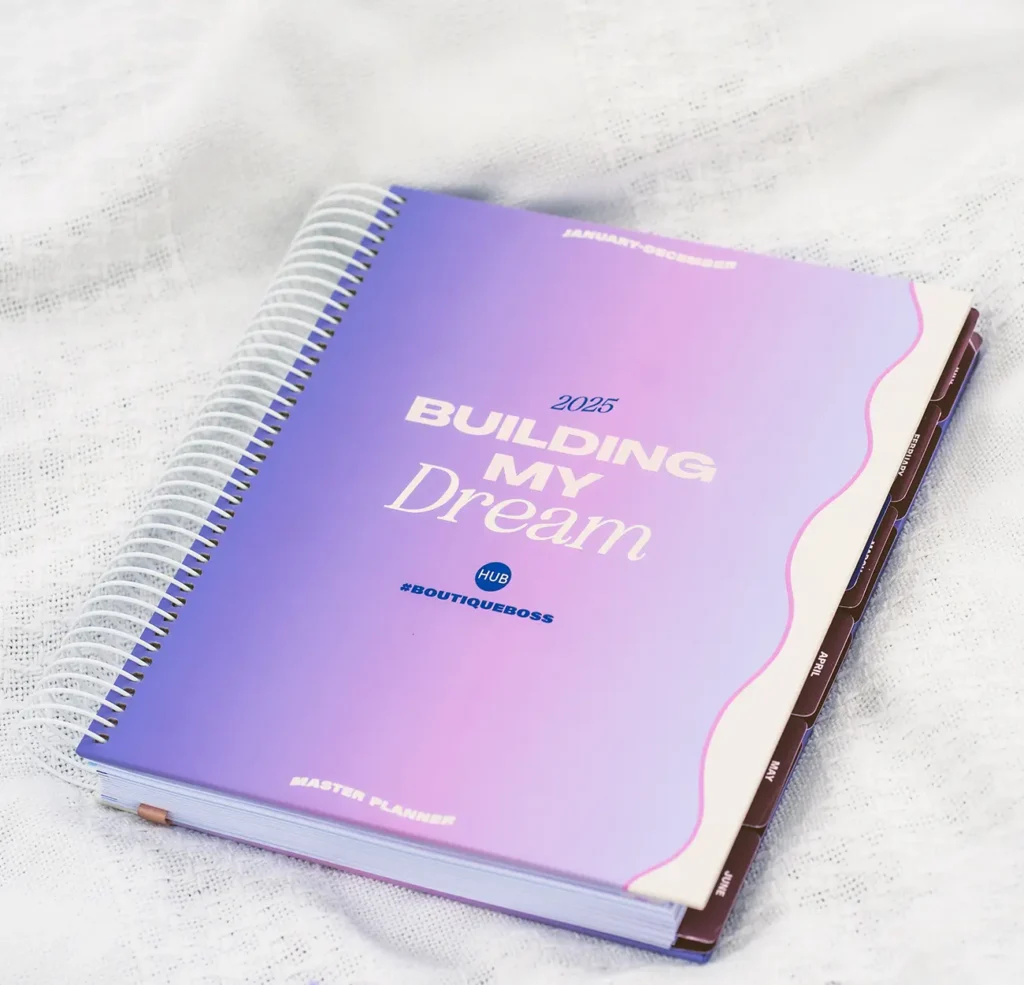 2025 planner - Building my dream