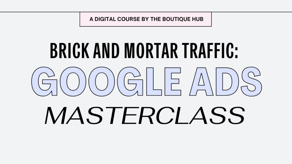 google ads masterclass