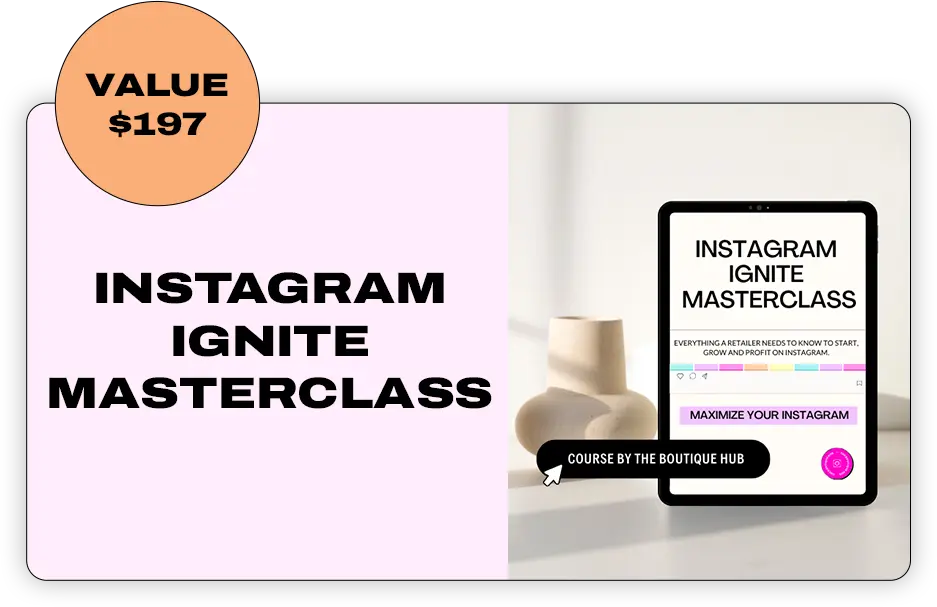 Instagram ignite masterclass