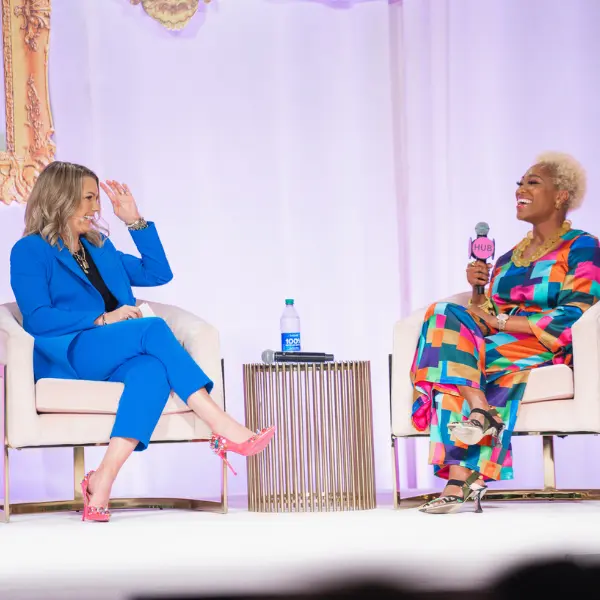 interview on stage