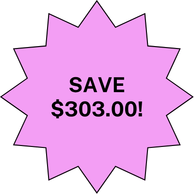 save $303!