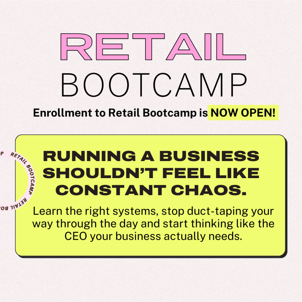 retail bootcamp