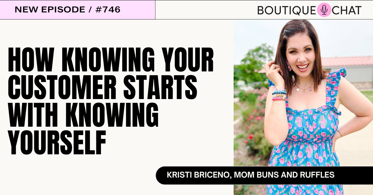 Kristi Briceno, Mom buns and ruffles